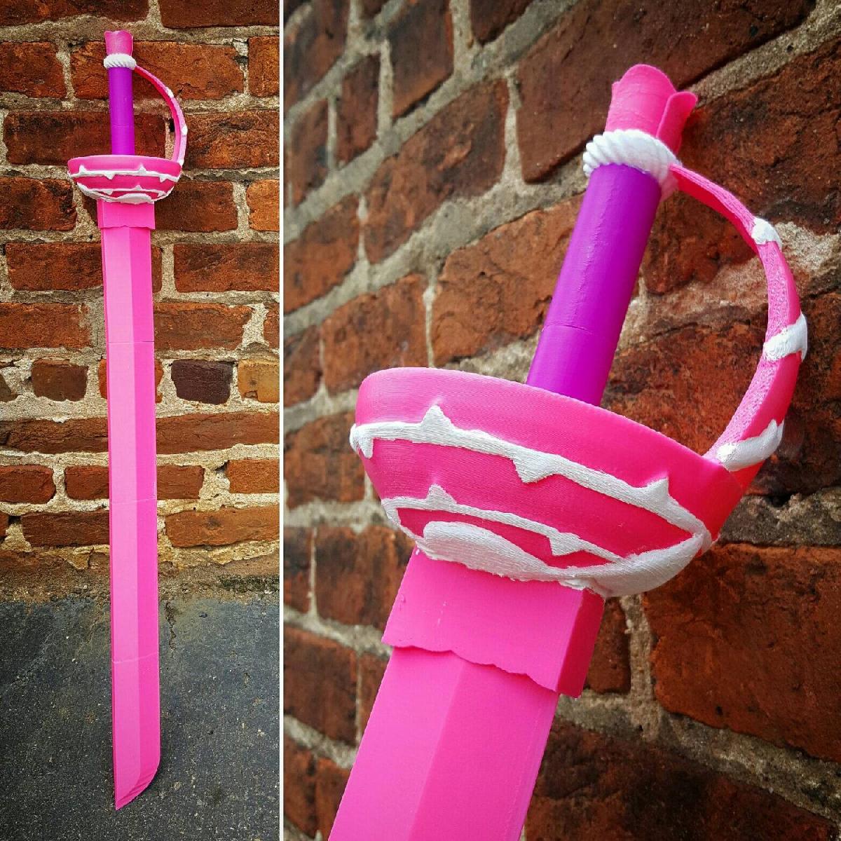Espada da Rosa Quartzo de Steven Universe!