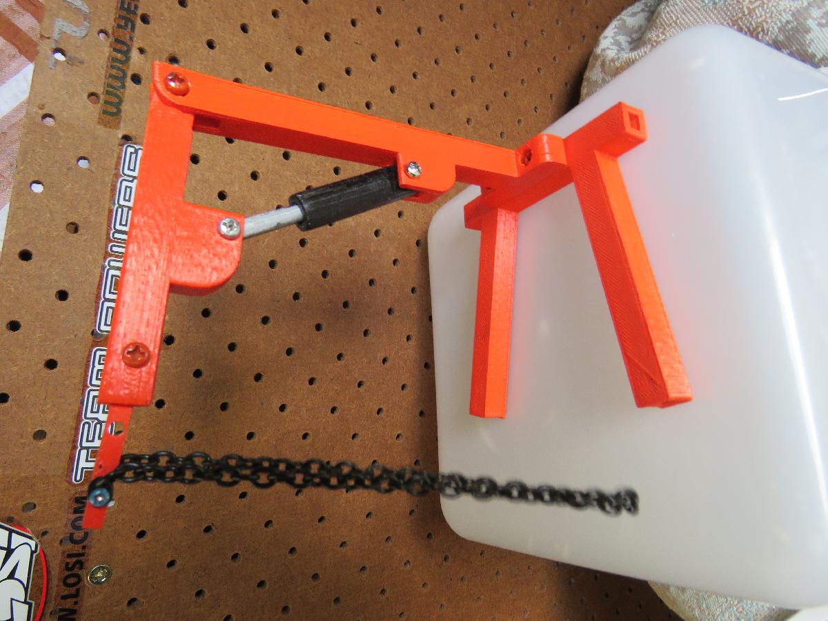 Elevacao de motor RC