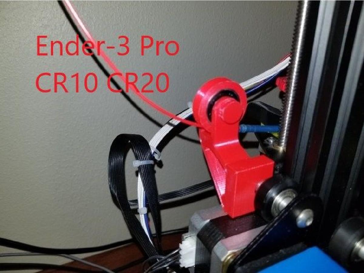 guia de rolo de filamento Ender 3 / CR10 / CR20 / Tevo Tornado