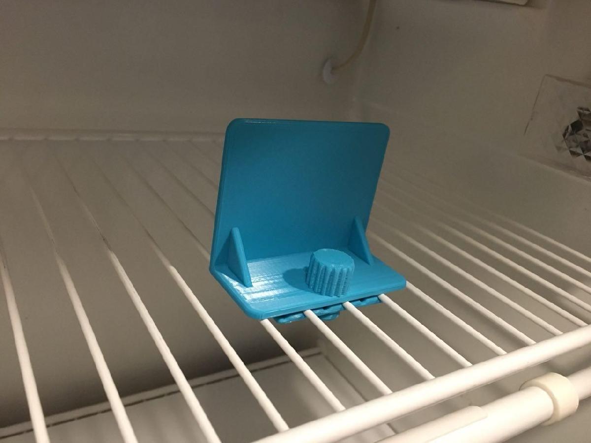 Suporte para prateleira de geladeira de RV ou trailer