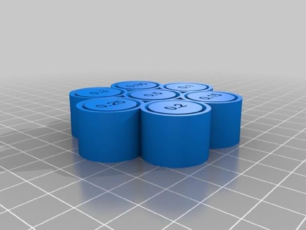Teste de Tolerancia 3D Personalizavel