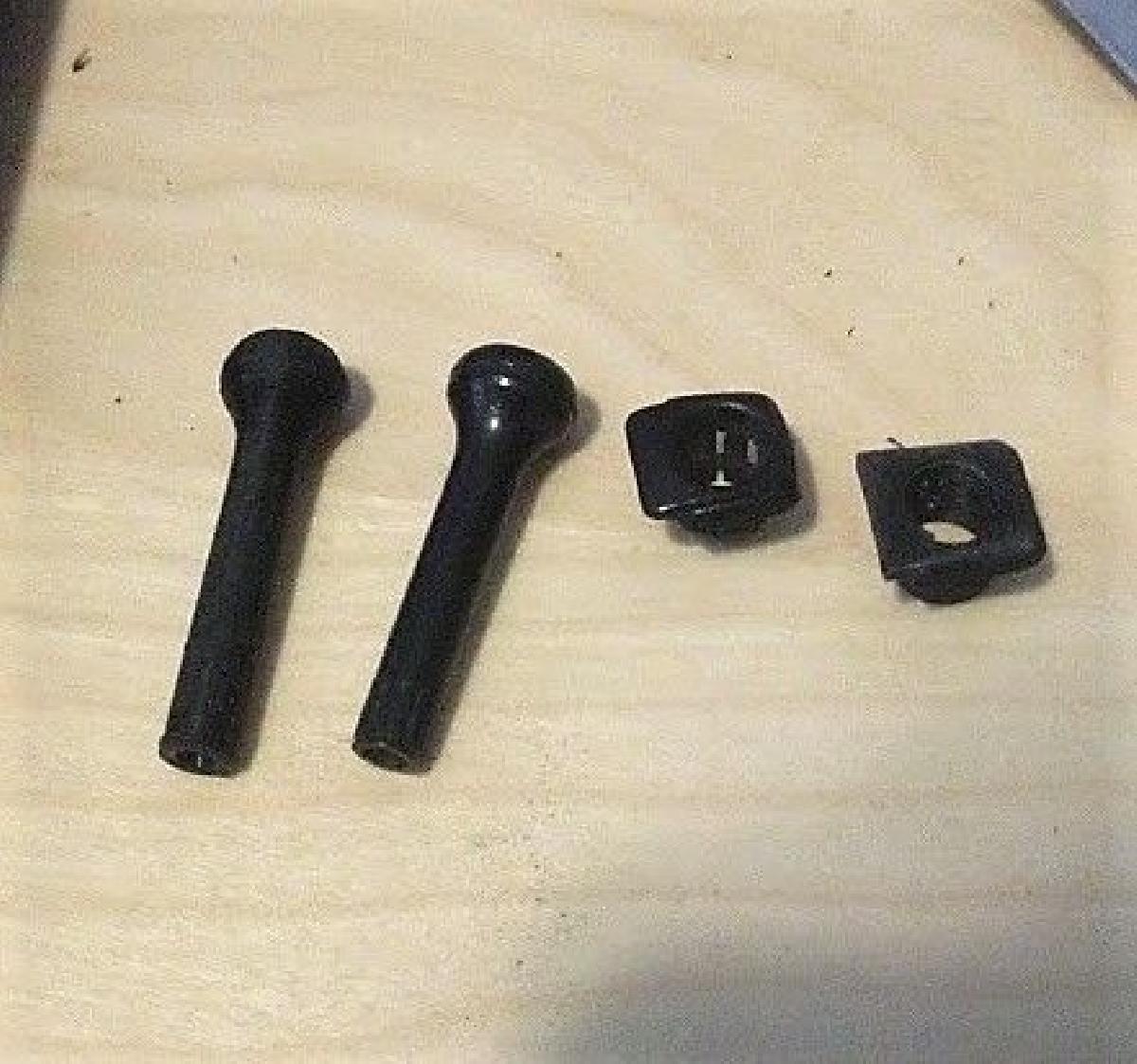 Botao e anel da fechadura da porta Jetta A2/MK2