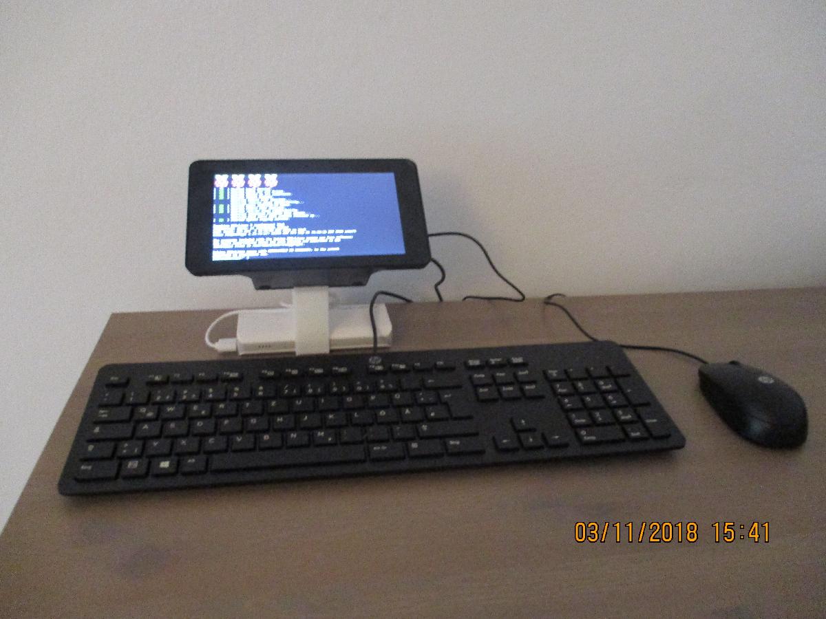 Suporte Simples para Display de Raspberry