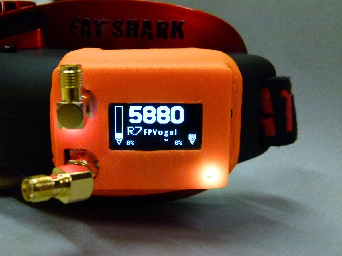 Capa Eachine Pro58 Fatshark Attitude V3 V4
