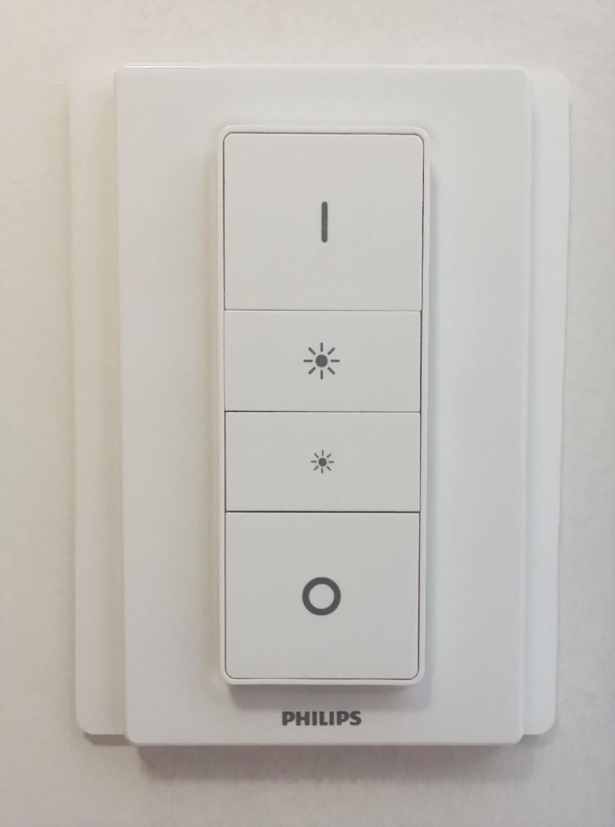 Placa Adaptadora do Dimmer Philips Hue