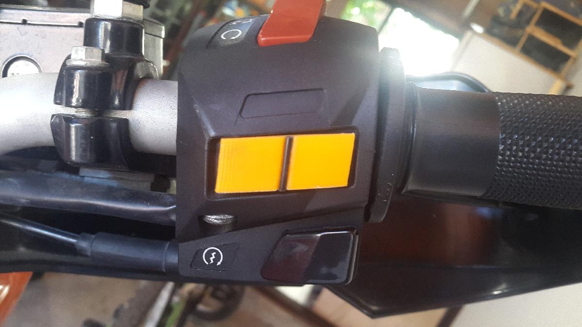 botao extra de balanco KTM Duke