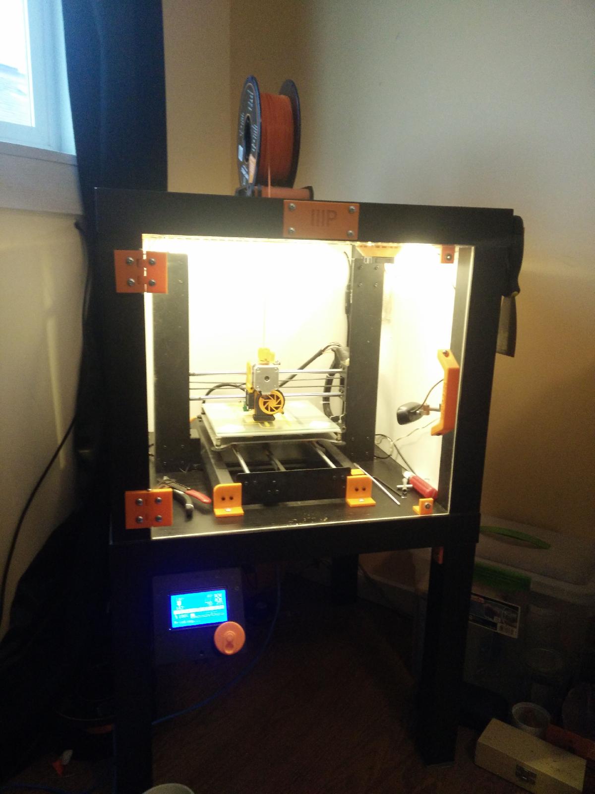 Ikea Enclosure para Monoprice Maker Select/Wanhao Duplicator i3