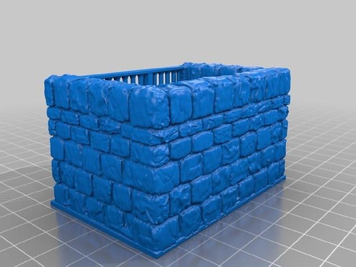 Carcere de Pedra de Masmorra OpenForge 2x3