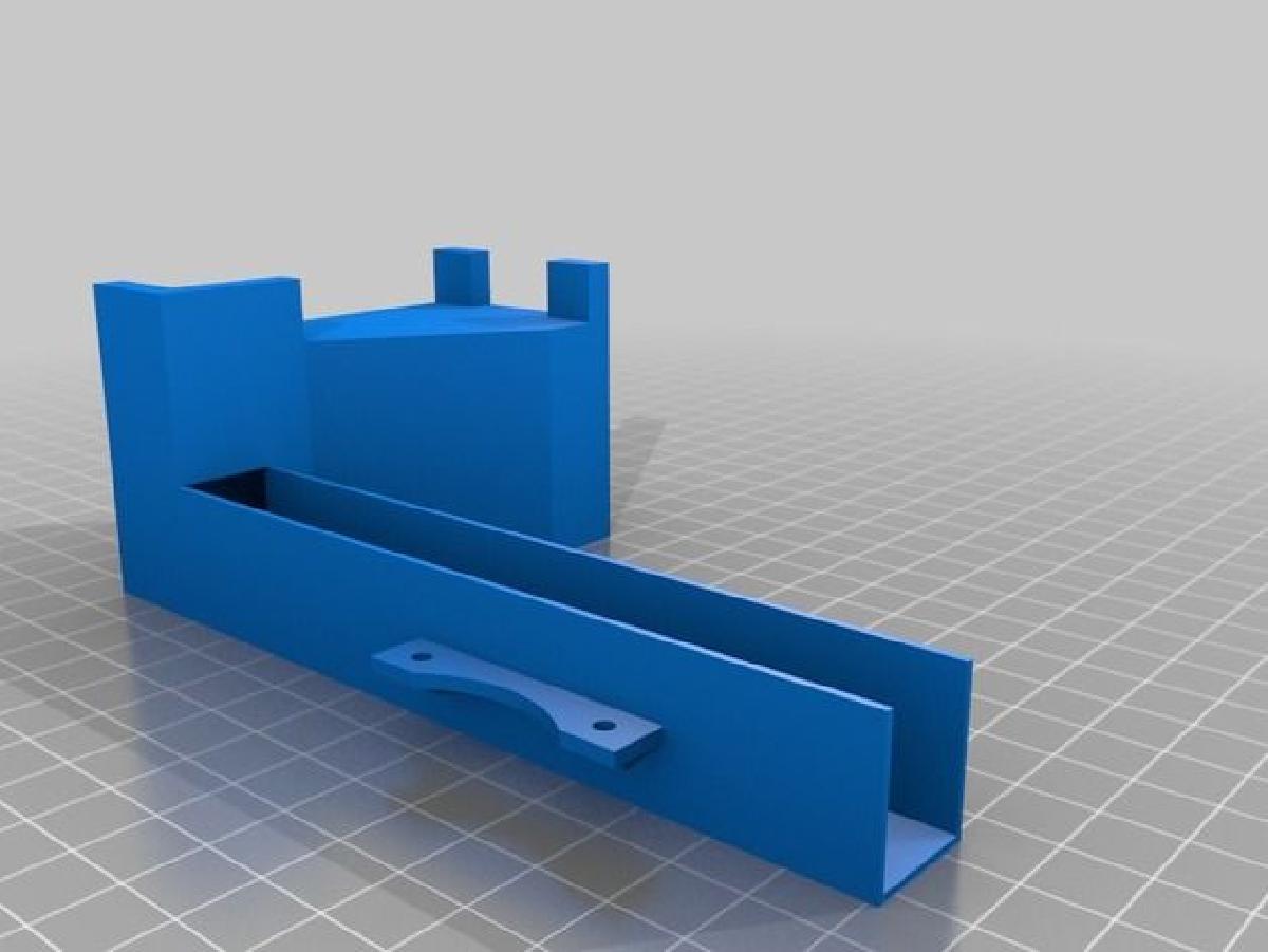 Placa principal do ducto do ventilador Anycubic I3 Mega