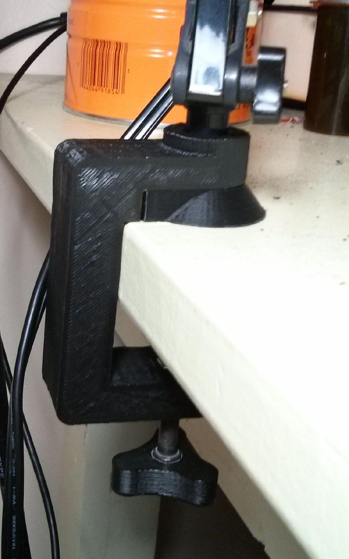 Grampo de Mesa para Lampadas de Mesa Articuladas (V2!)