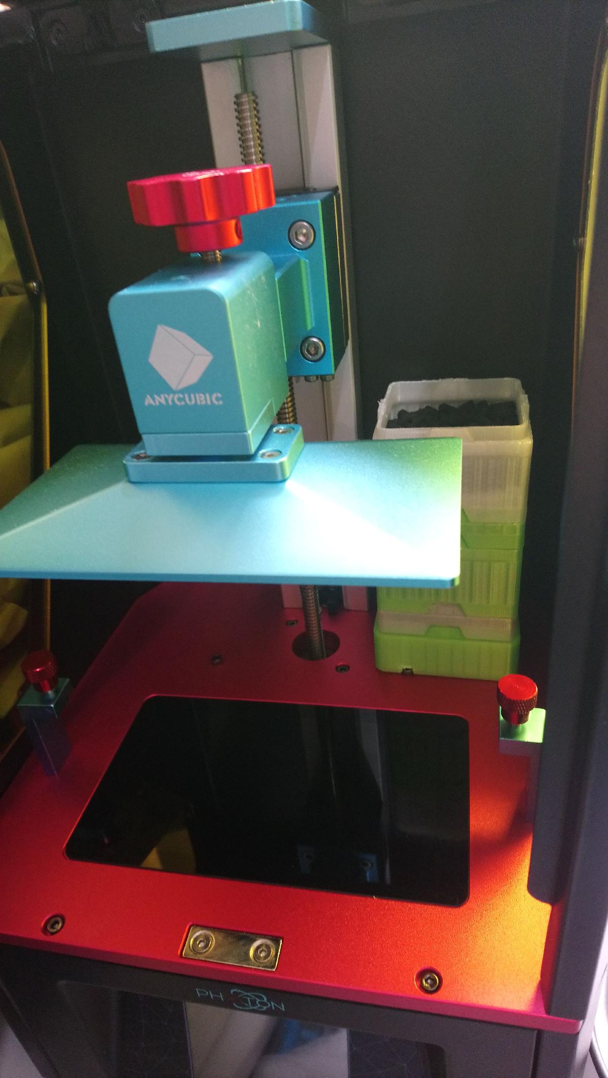 Uma caixa de filtro passivo para impressora Anycubic Photon