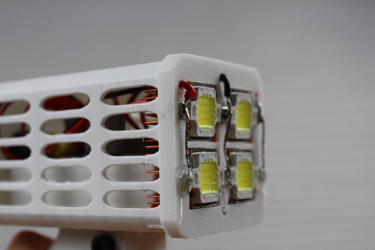 Luz de Oficina LED Compacta de 40 Watts e 4.000 Lumens