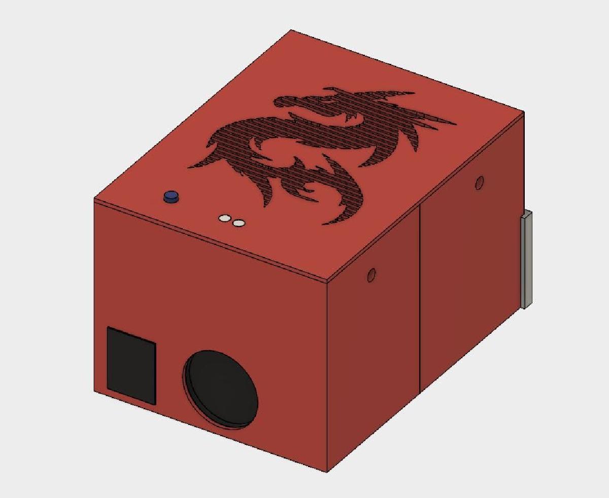 Fonte de alimentacao Dragon