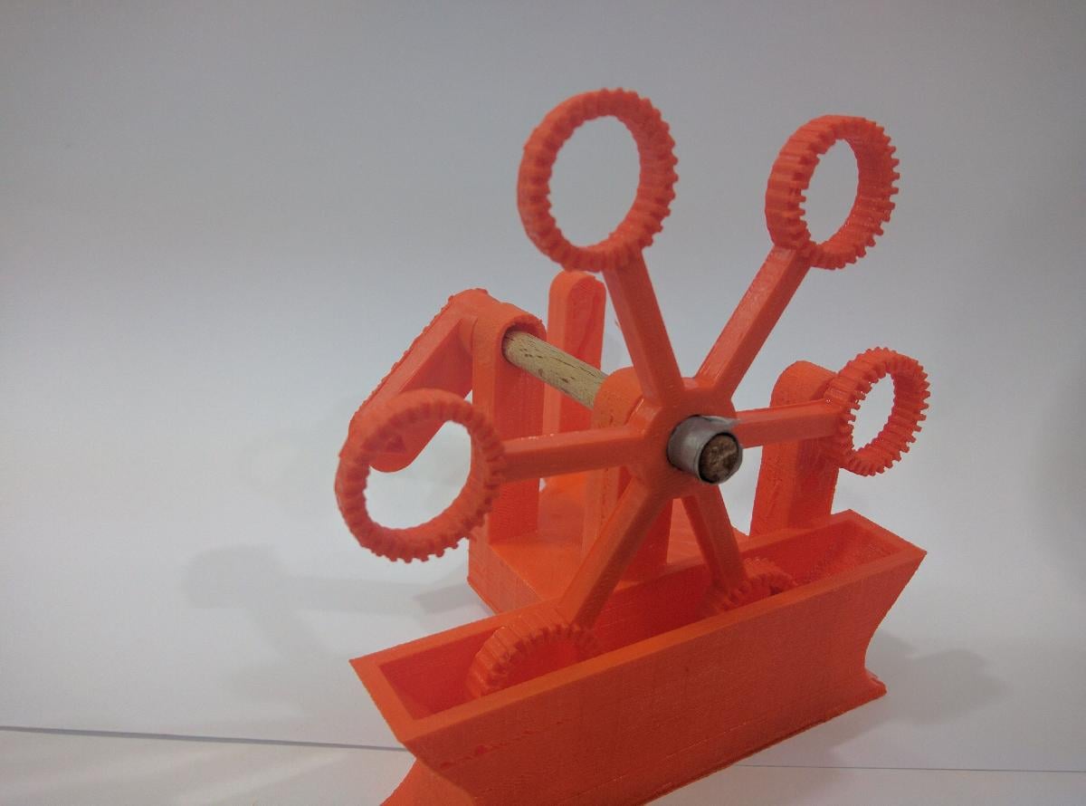 Projeto de Torreta de Bolhas Automatica (Desafio de Um Dia)