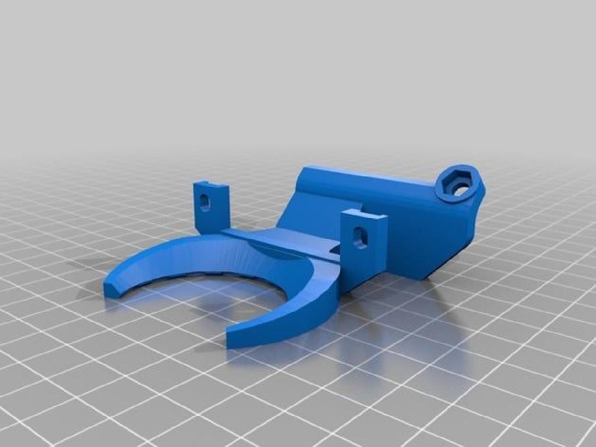 Duto do ventilador de resfriamento da peca Anycubic i3 Mega Ultrabase para hotend E3D V6