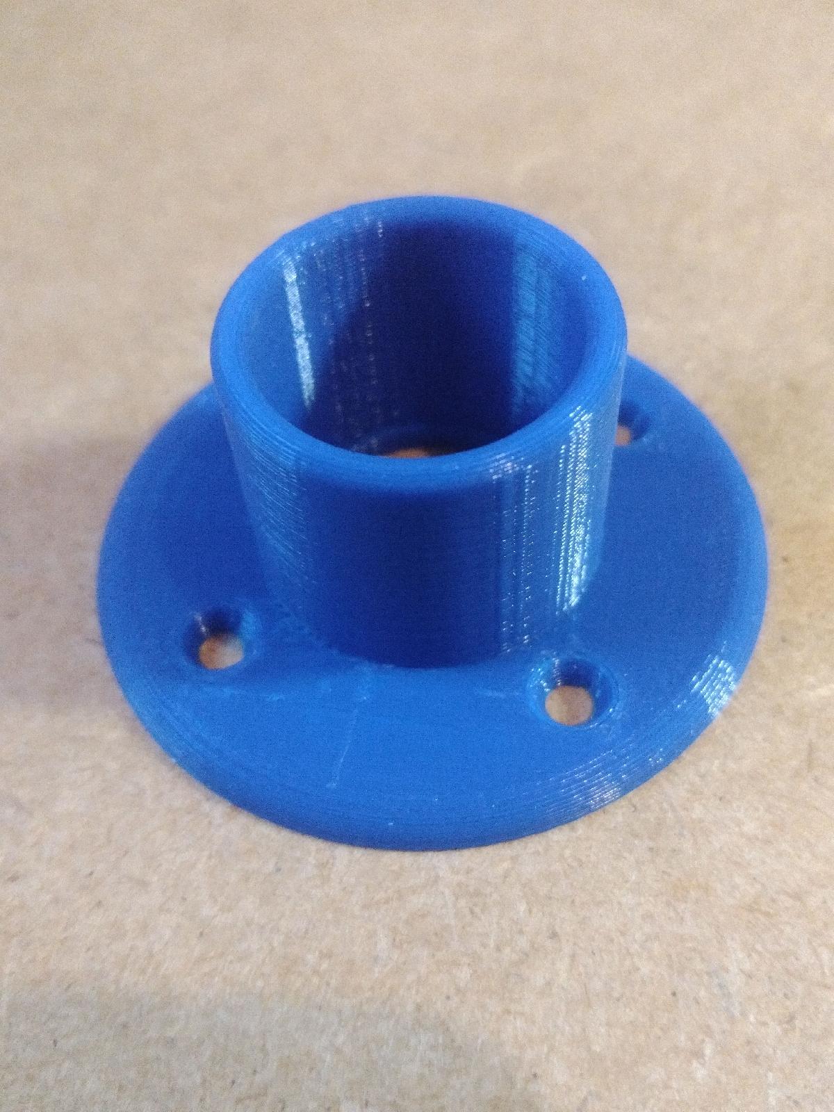 Flange de tubo Schedule 40 de 1/2