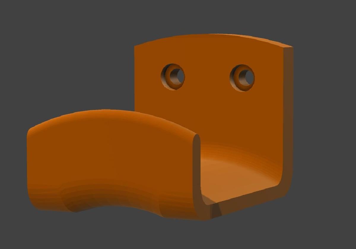 Gancho para fones de ouvido de parede