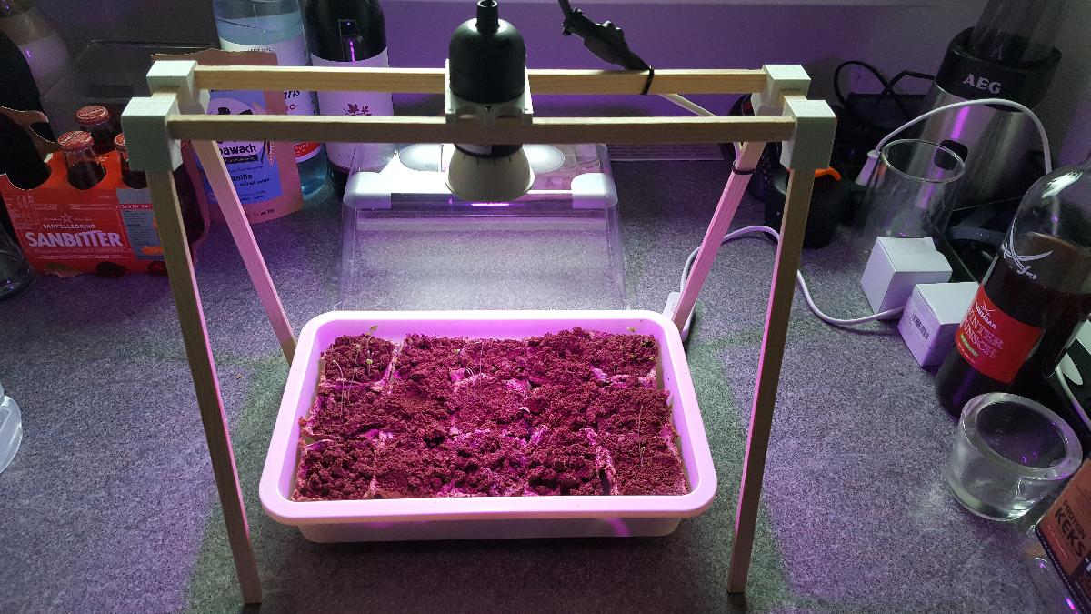 suporte para lampadas de cultivo (conectores) para plantas de interior