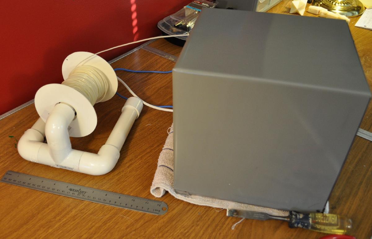 Suporte Simples para Carretel de Filamento Pequeno de 2 lb   atualizado em 26.01.2013