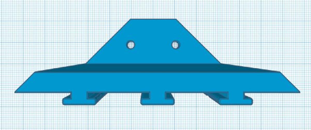 Suporte de parede para Gavetas Modulares 2.0