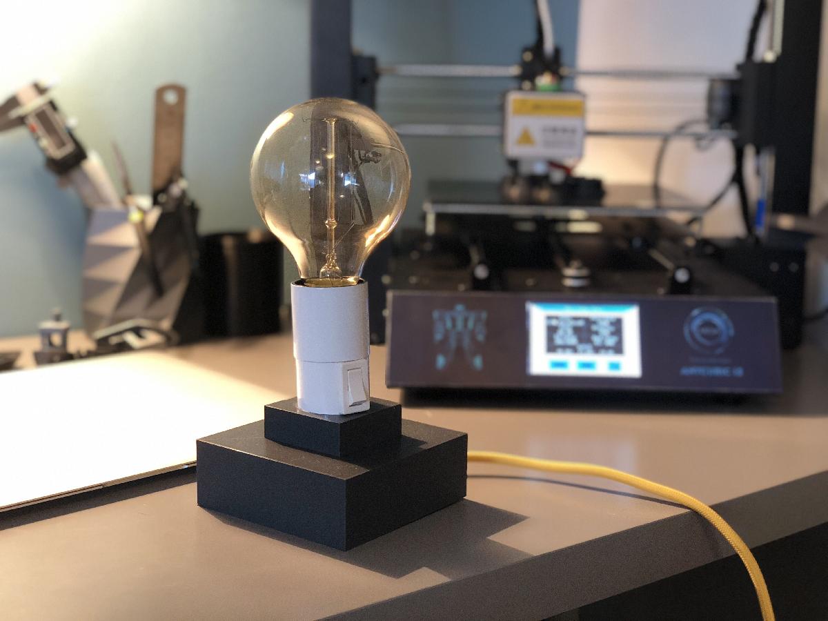 Suporte para soquete de lampadas E27