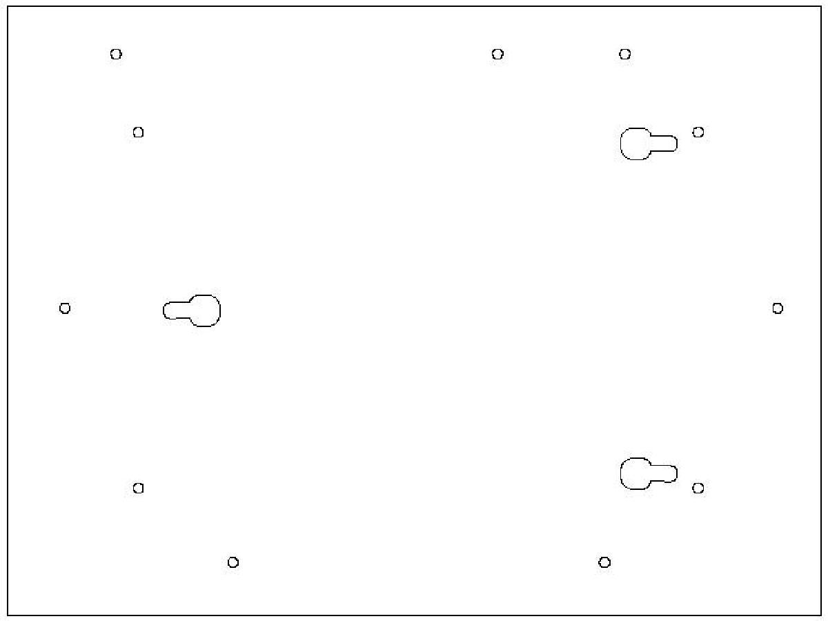 Suporte de Montagem para Controle de Acesso Aberto