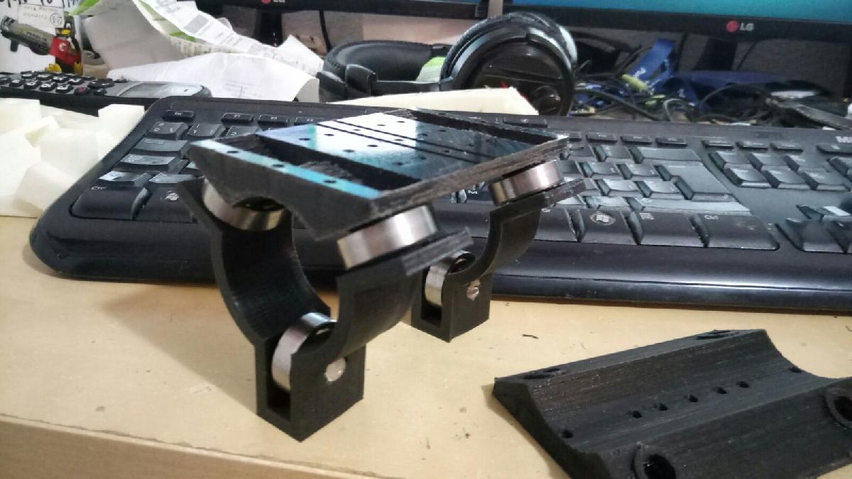 Tubo guia linear de teste 1