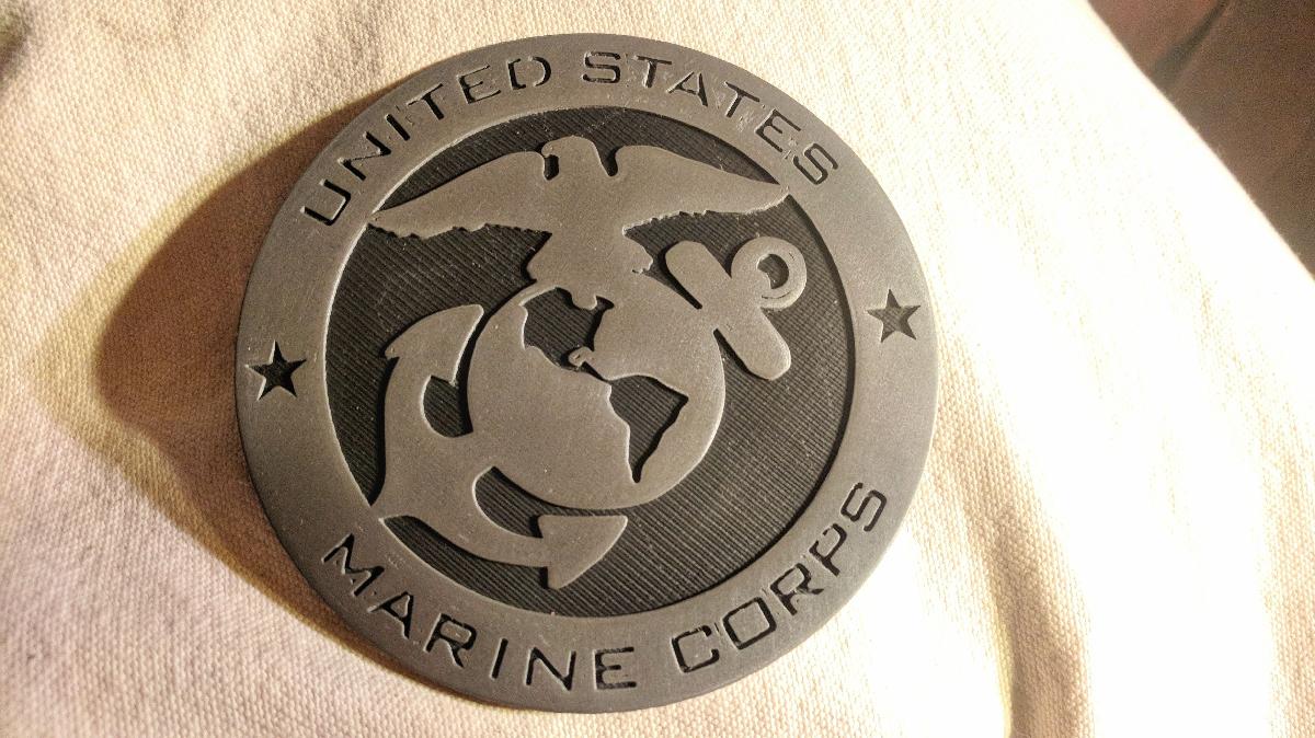 Emblema e Insignia do Corpo de Fuzileiros Navais dos Estados Unidos