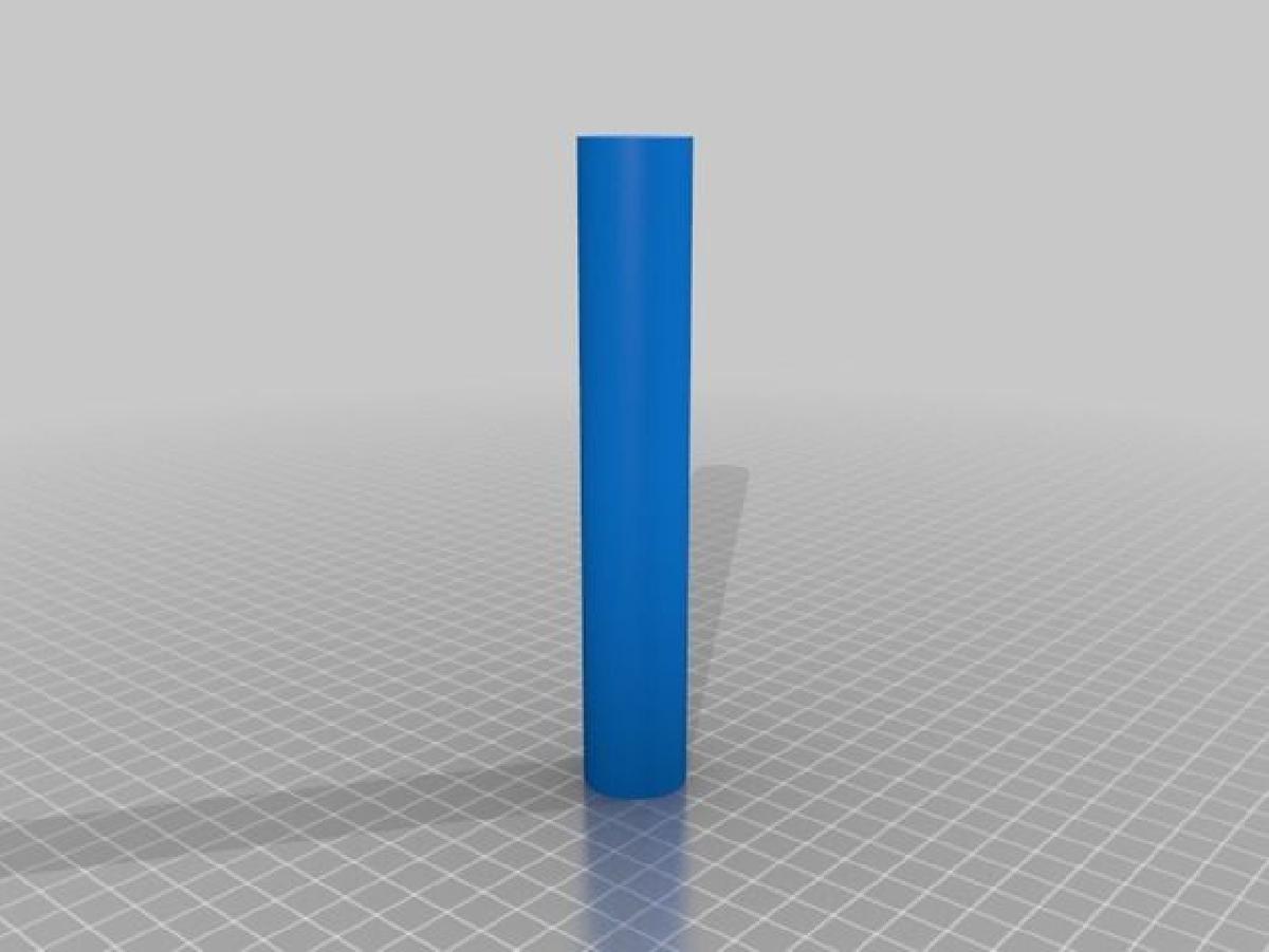 Foguete Modelo 3D Alpha