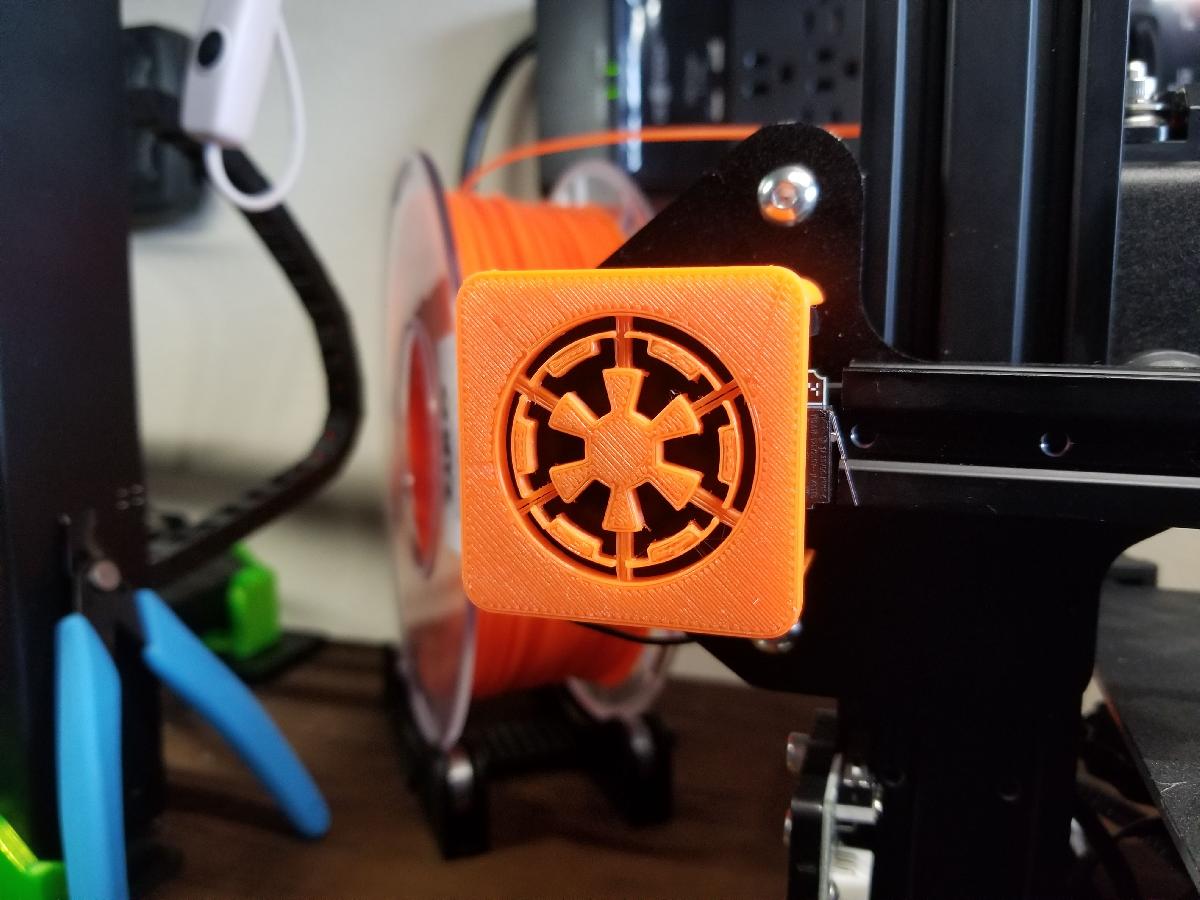Capa do eixo x Ender 3   Edicao Imperial