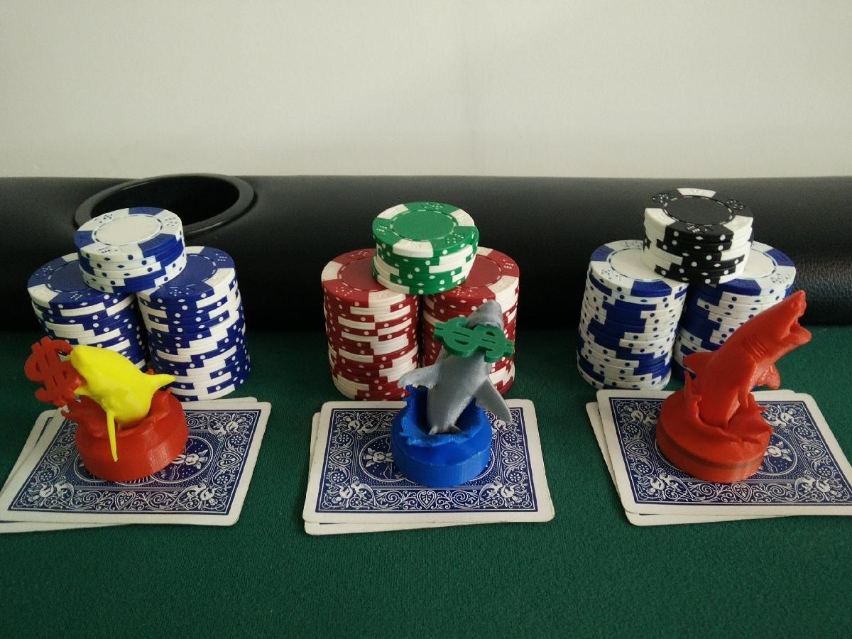 Capper de Cartas de Poker de Tubarao