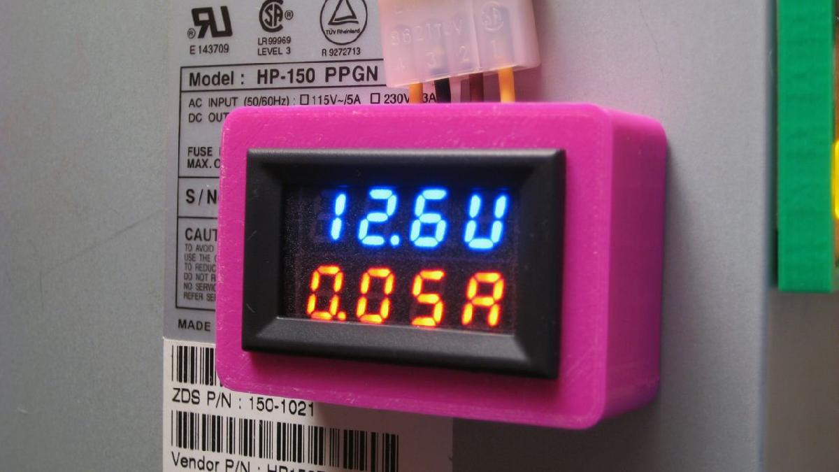 Medidor de Volt/Amp para Impressora 3D