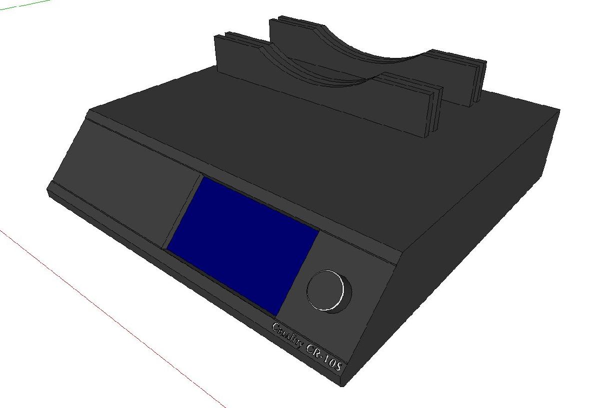 Redesign do Console de Controle CR 10S com Raspberry Pi integrado