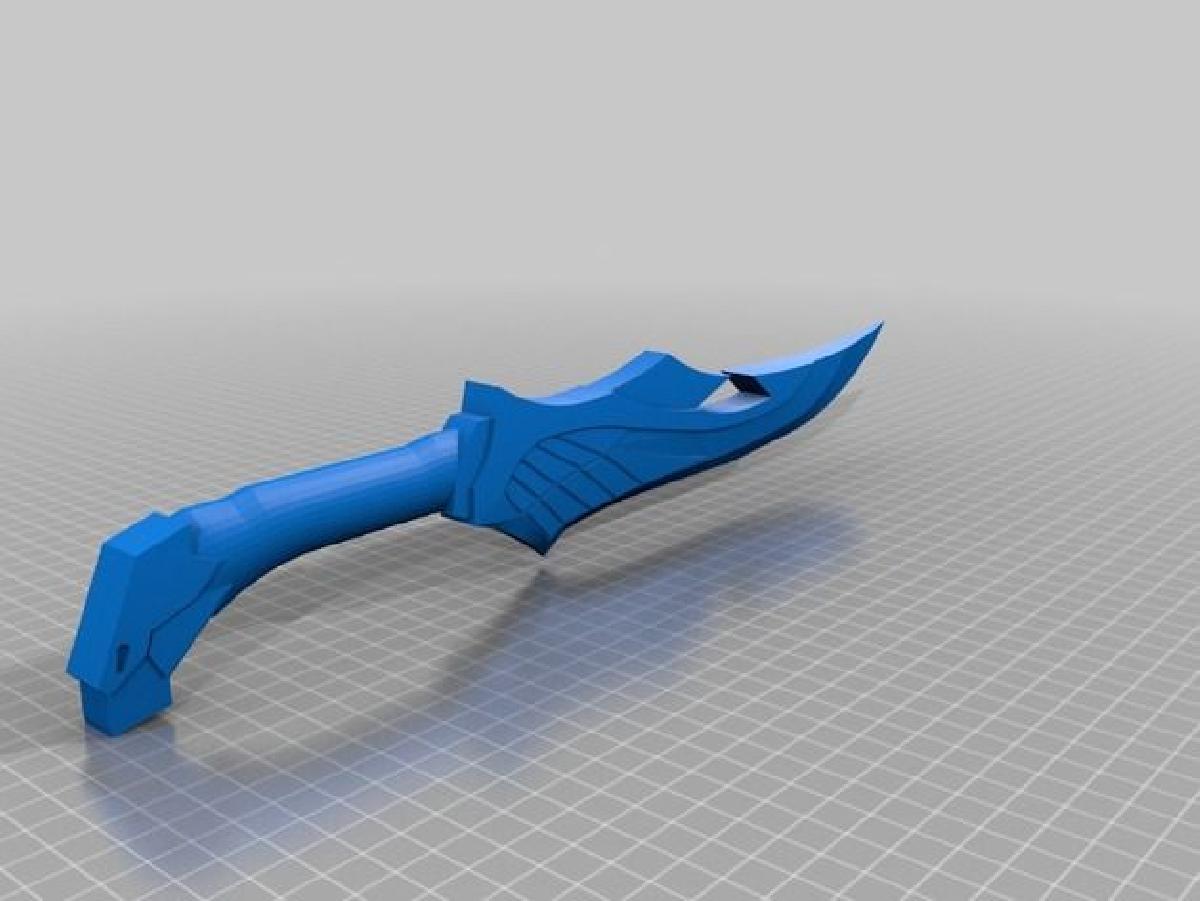 Adaga Elfica de Skyrim (em andamento)