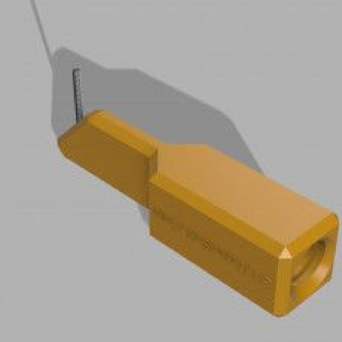 Enxada de capina para fendas de cabo de vassoura