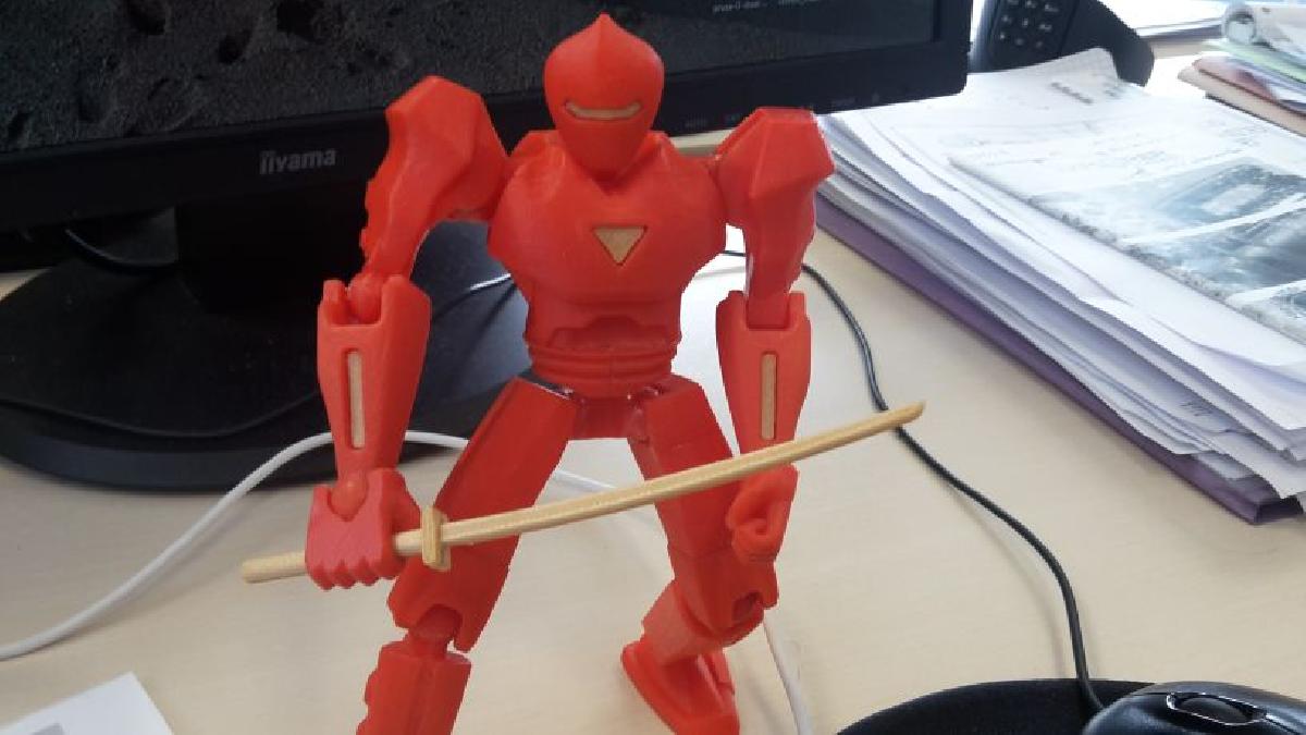 Robo de armadura articulada