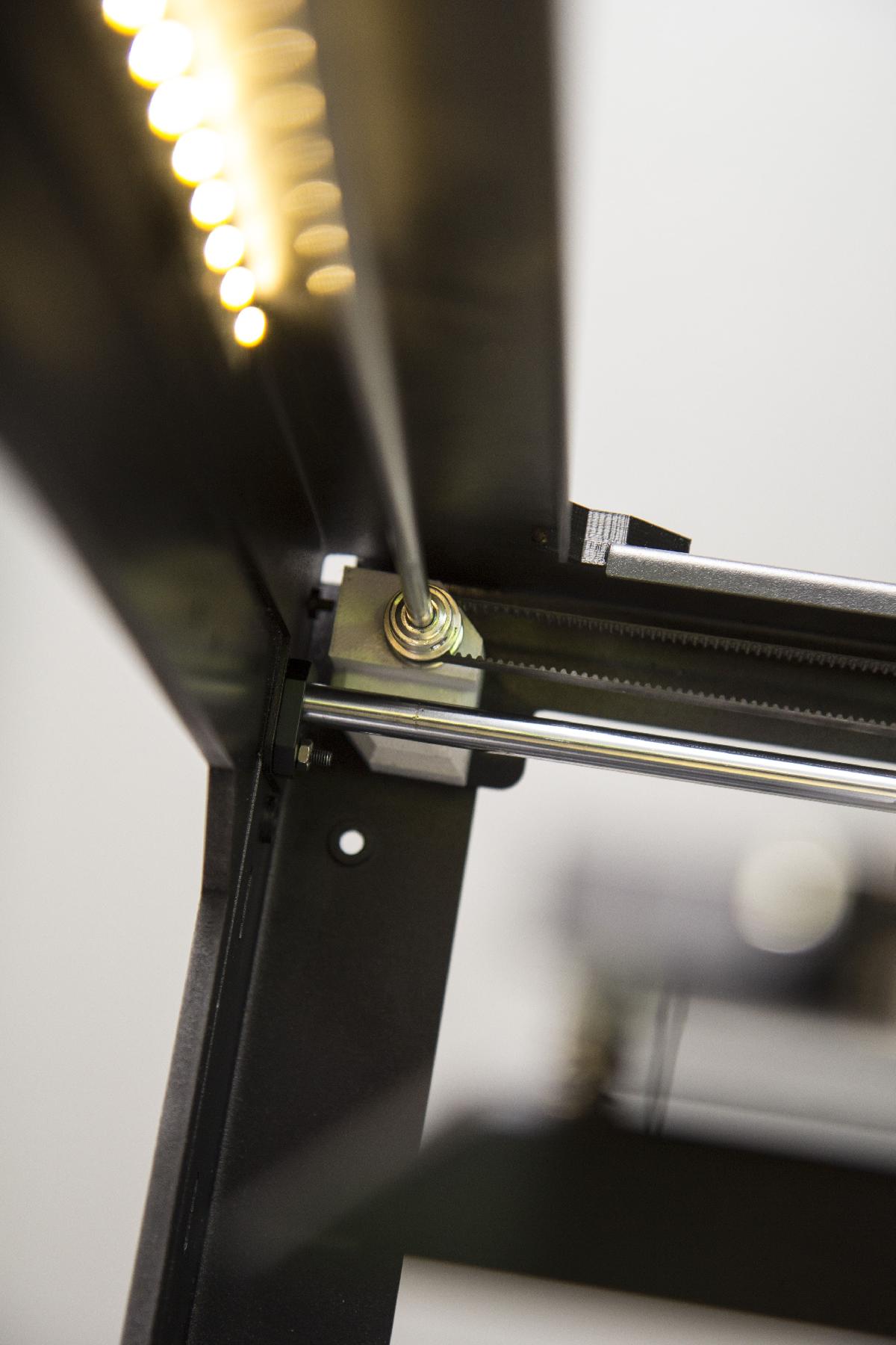 blocos de apoio e suportes do eixo Y Wanhao Duplicator 4S