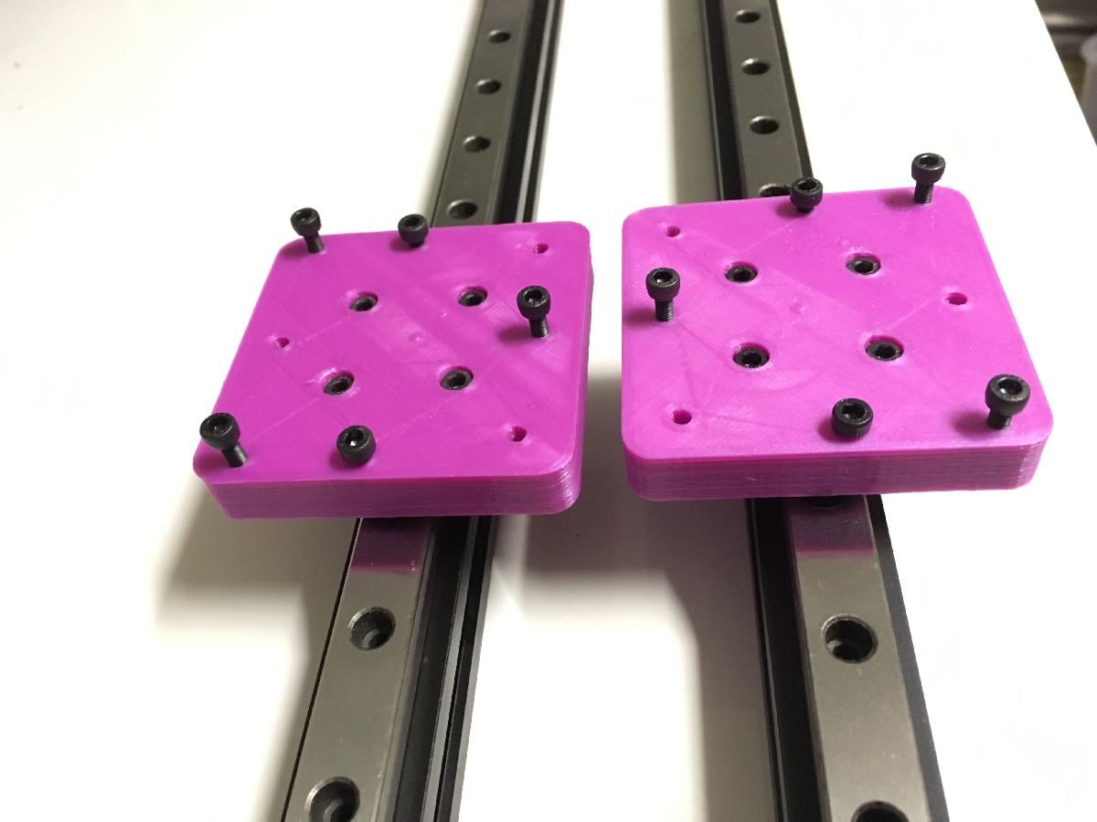Wanhao Duplicator 9 D9 Carruagem de atualizacao de trilhos lineares Hiwin MGN Series MGN12H V1