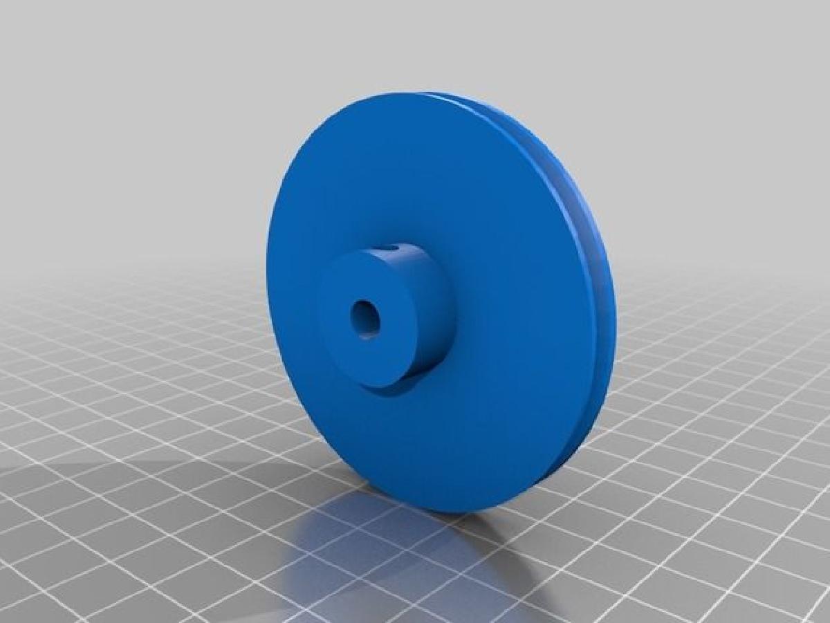 Roda de medicao com encoder