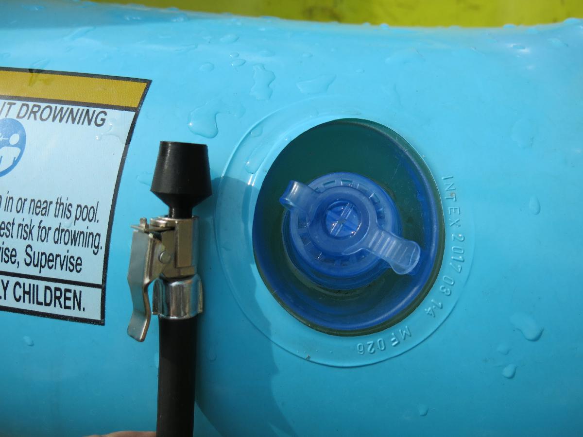 Adaptador parametrico de Schrader para piscina
