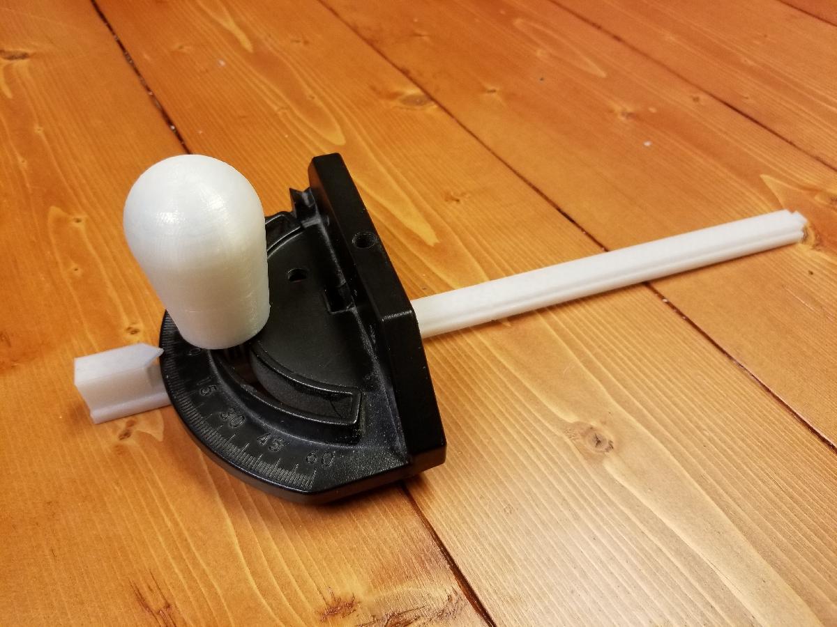 Trilho de esquadria para serra de bancada Ryobi