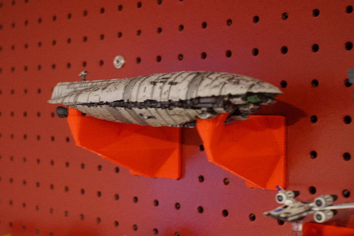 Expositor de Placas para Transporte Rebelde de Miniaturas X Wing
