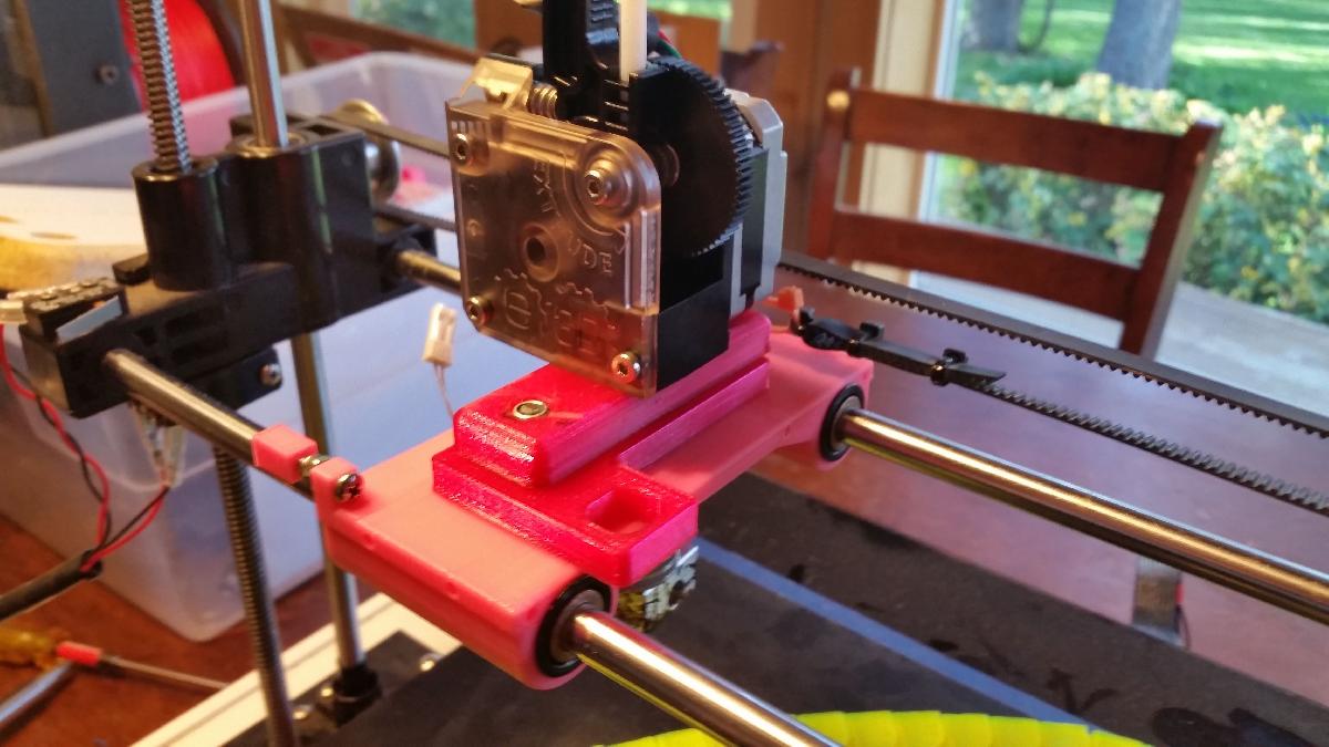 Suporte de Extrusora Robo3D Titan (Simples) Para E3DV6