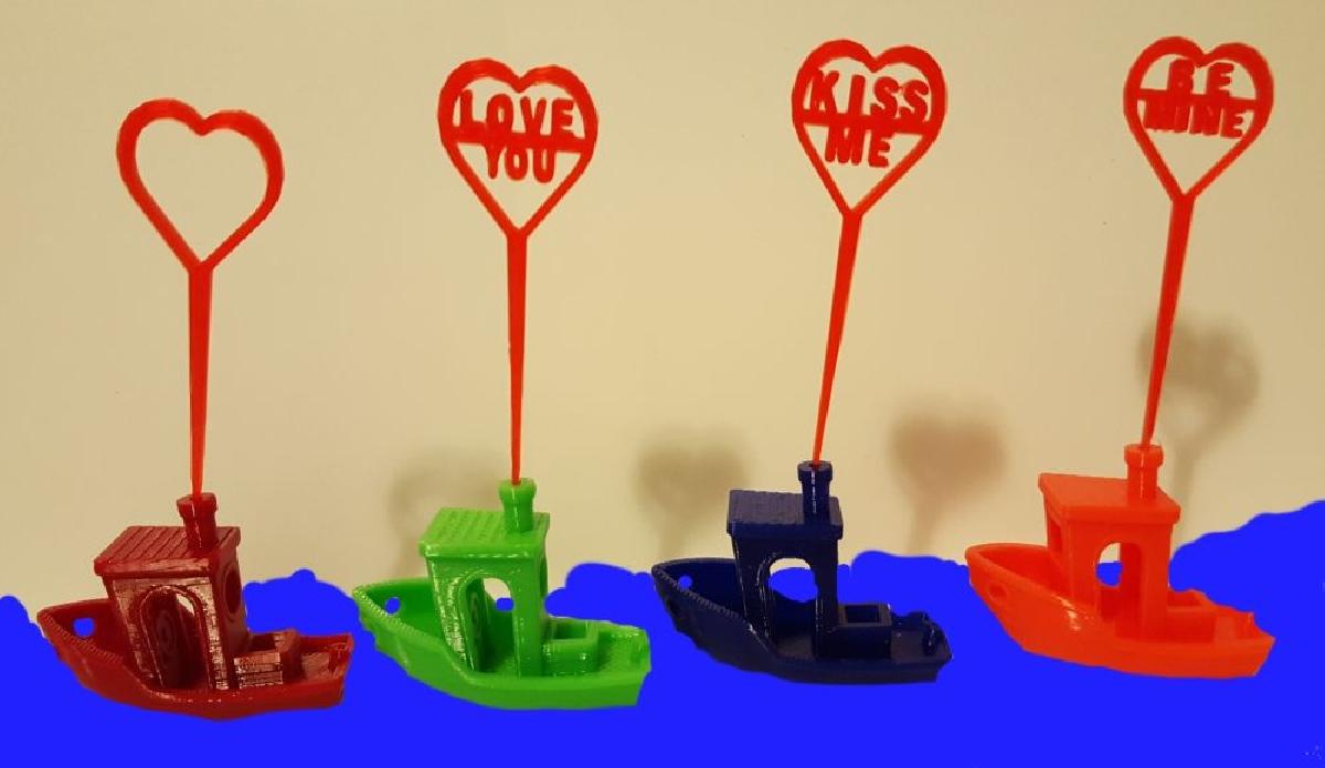 Palitos de dente de Valentine