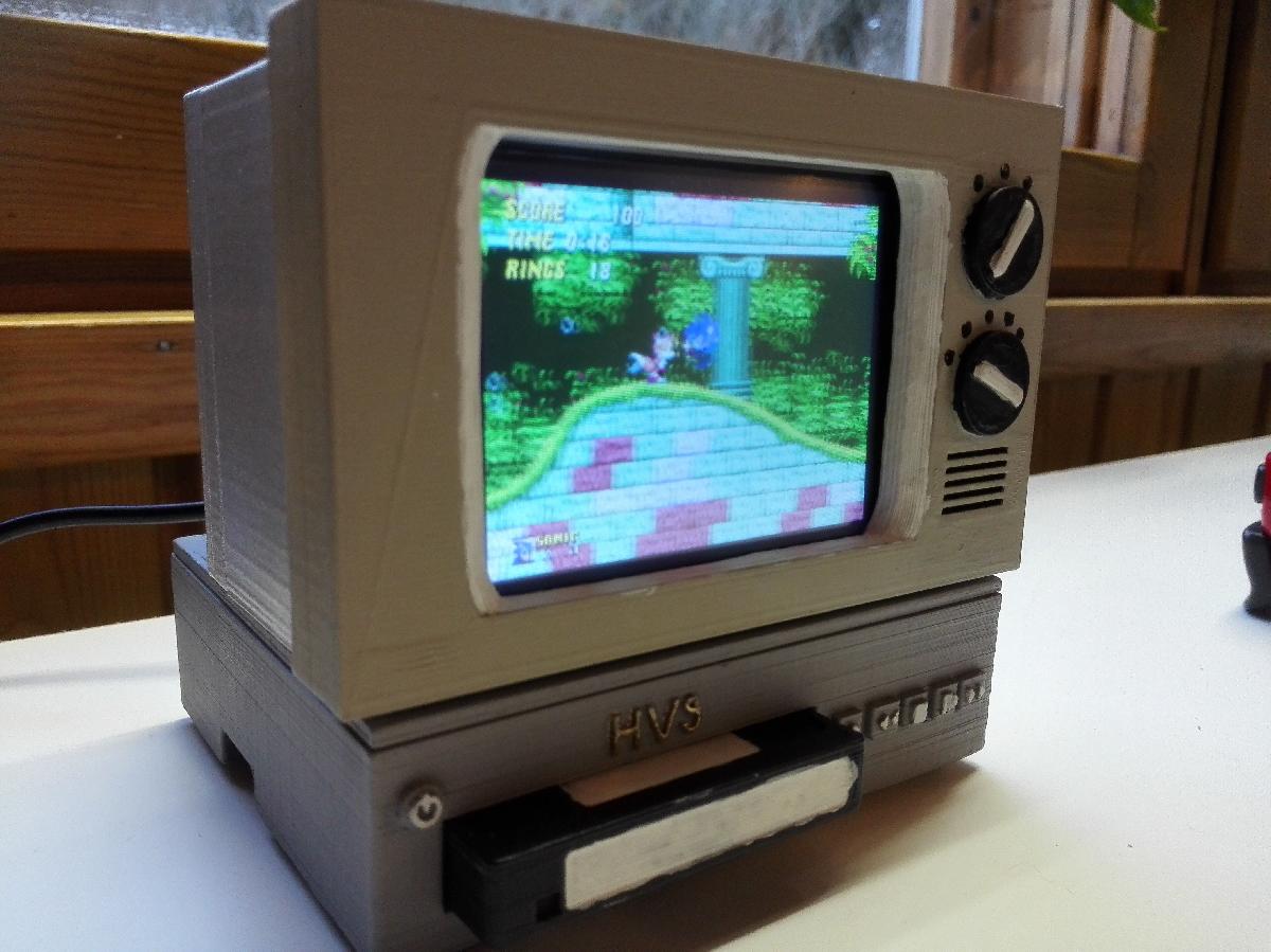 Mini Estojo Retro para Raspberry
