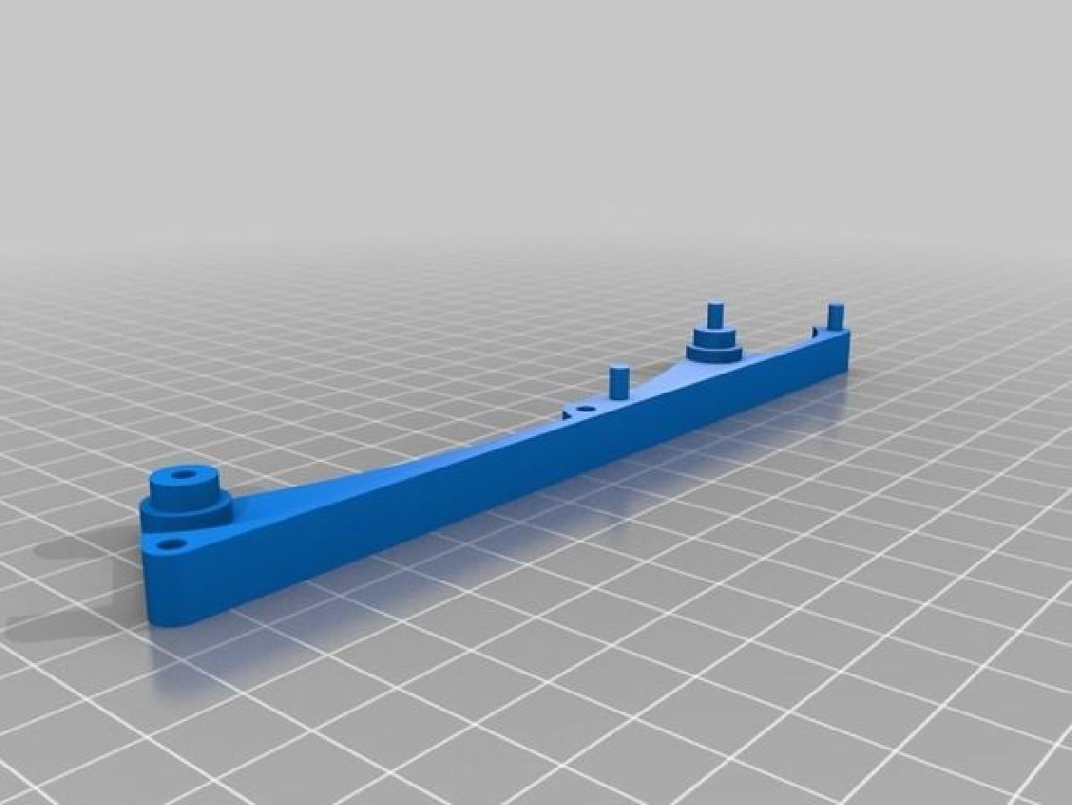 Suporte para Carretel de Filamento 3D com Rolamentos