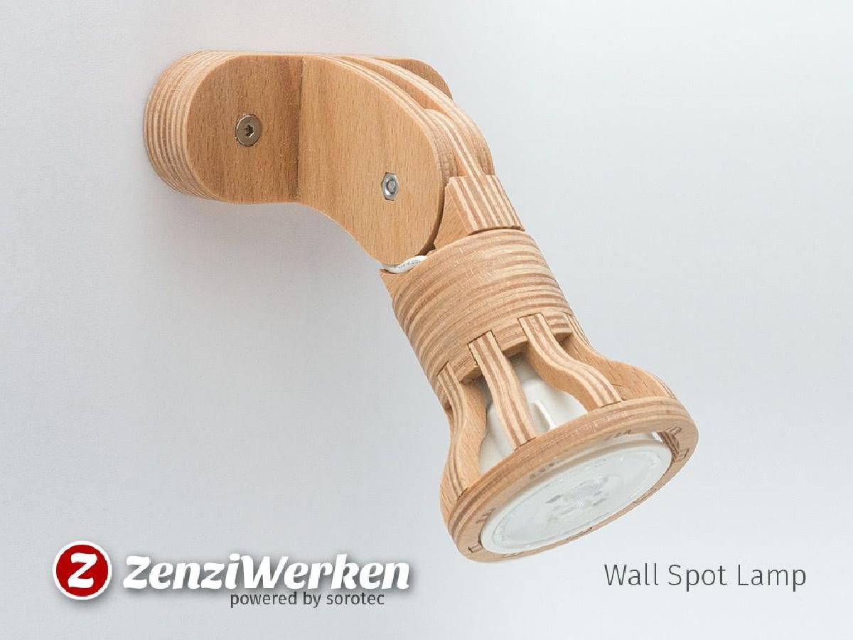 Lampada de Spot de Parede cnc/laser