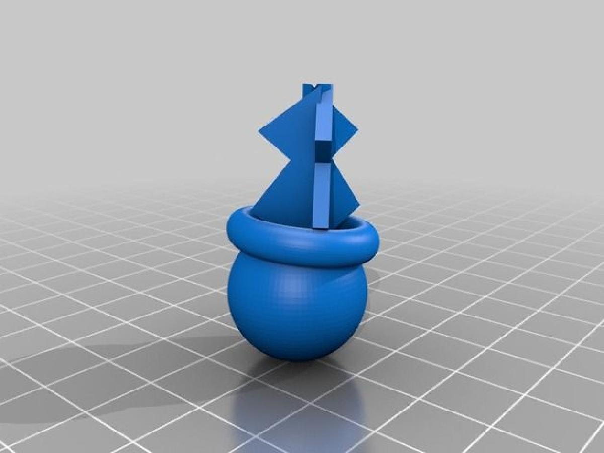 Arvore de Natal em vaso