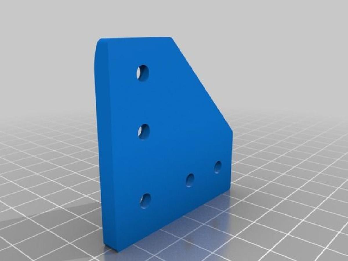 Placa L de canto para TEVO Black Widow