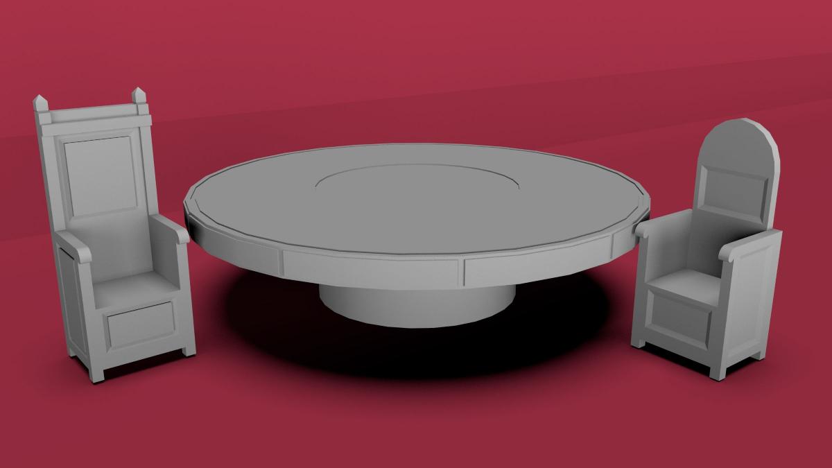 Mesa Redonda com Cadeiras